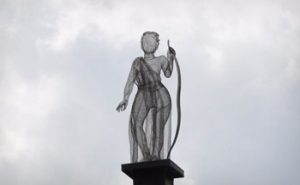 Diana statue from the mill